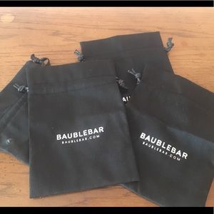 BaubleBar jewelry pouches